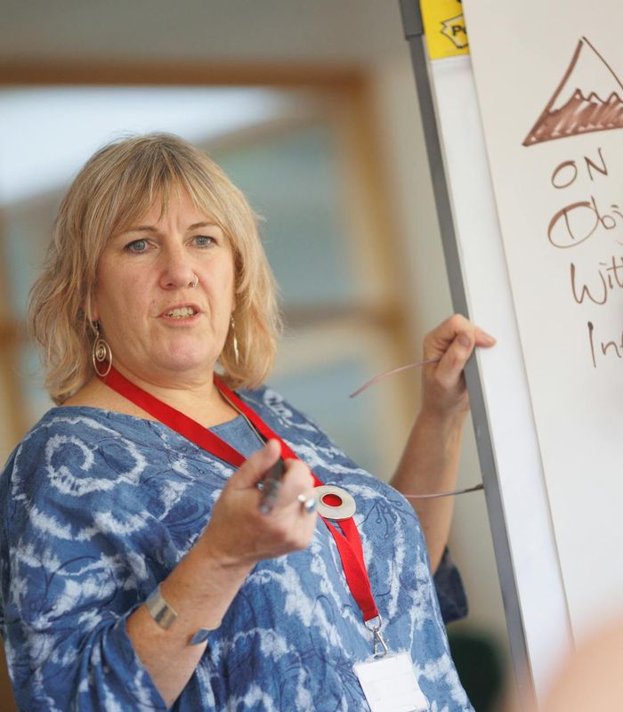 Interactive language learning session with native speakers