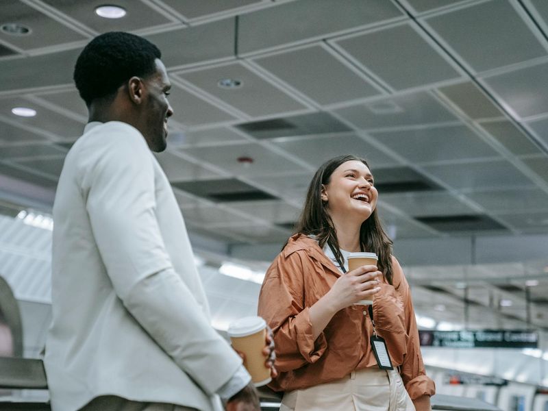 Modern educational office with friendly staff ready to assist